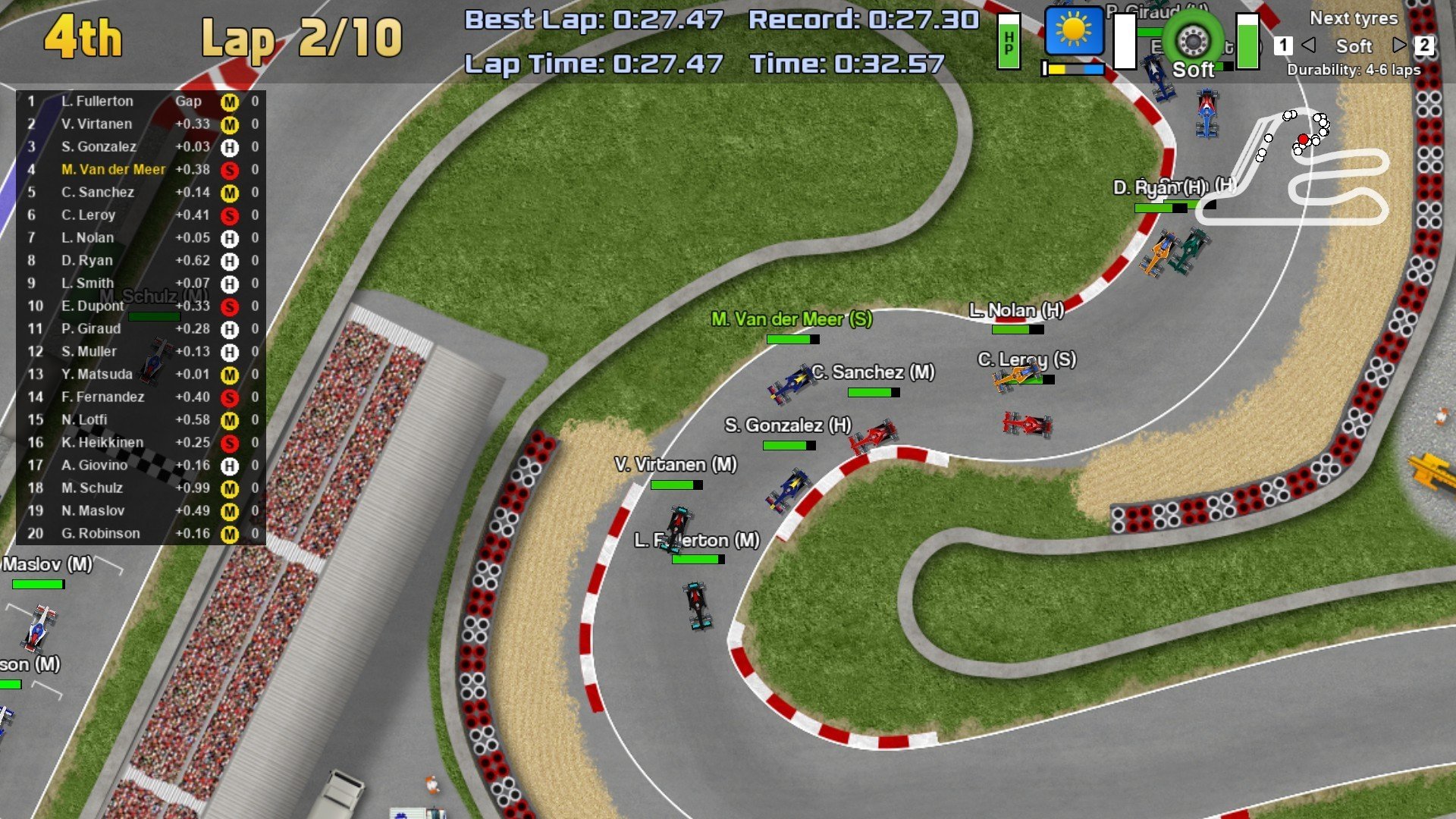 Ultimate Racing 2D 2 mac游戏 screenshot-0