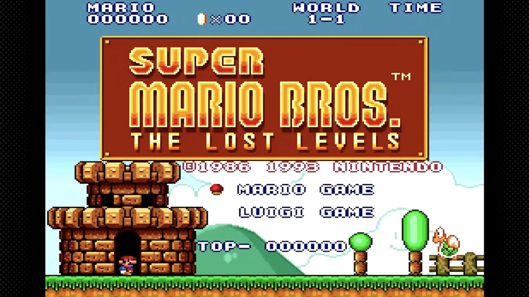 Super Mario Bros.: The Lost Levels mac游戏 screenshot-0