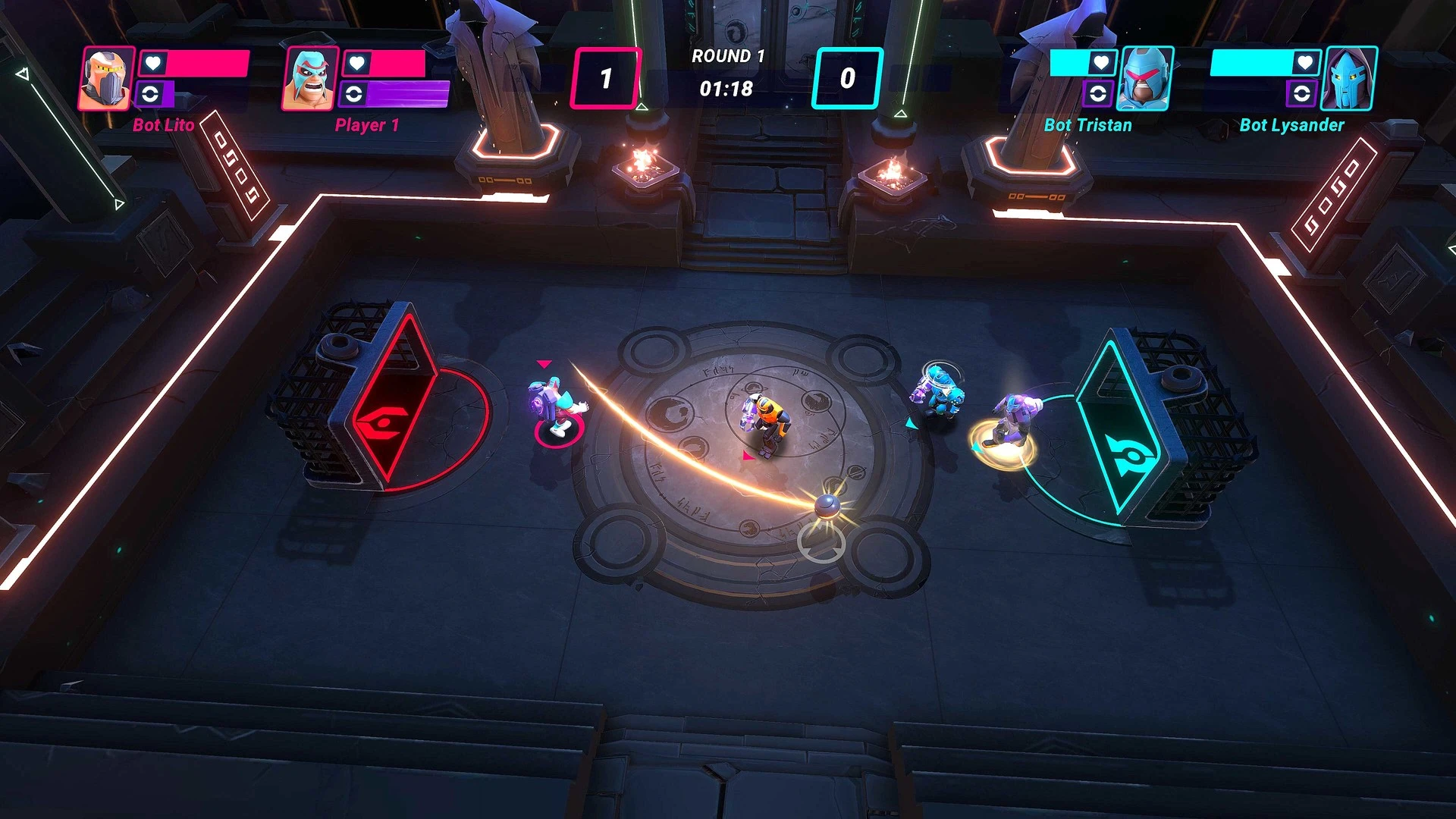 HyperBrawl Tournament mac游戏 screenshot-1