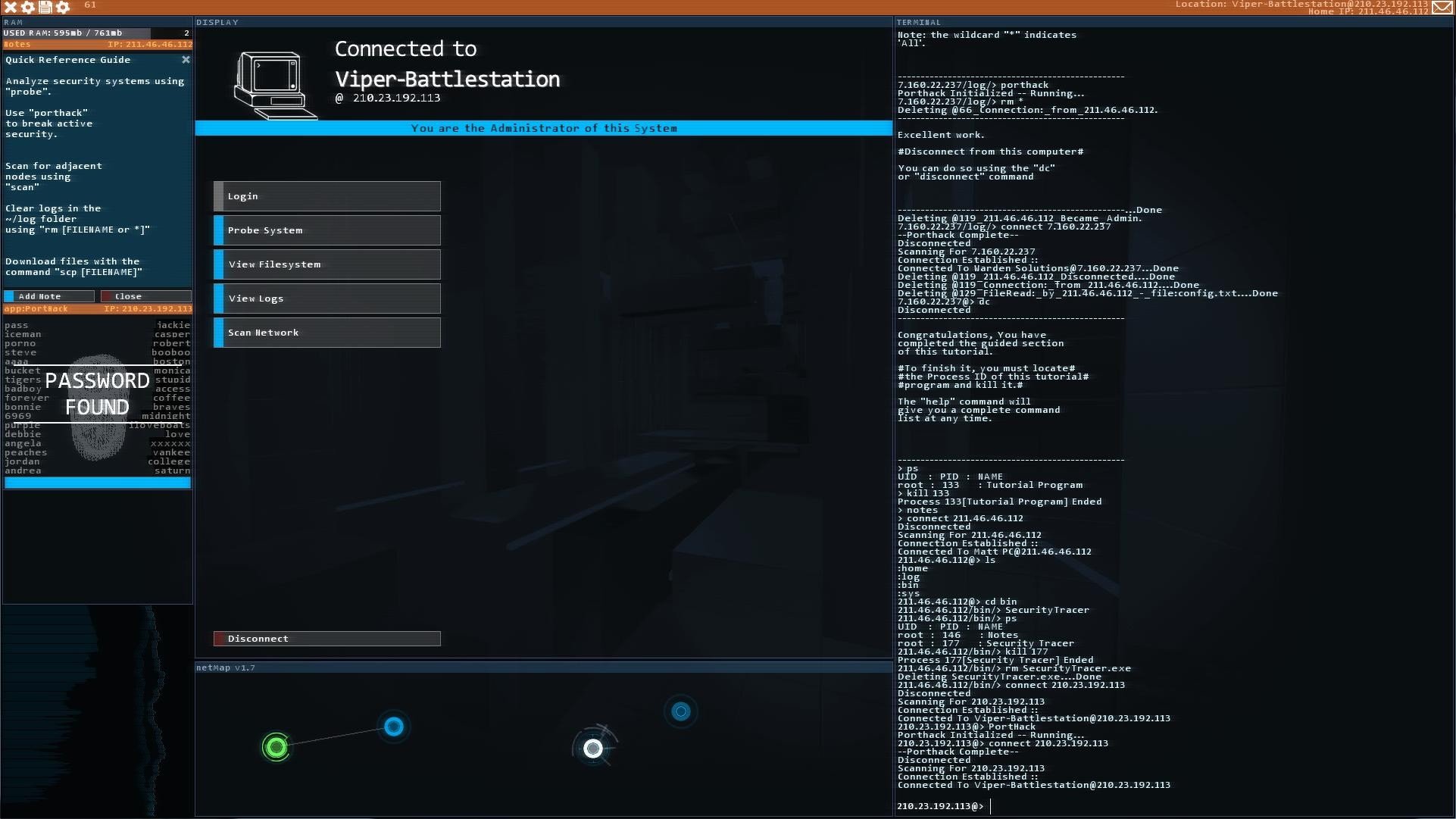 Hacknet mac游戏 screenshot-1