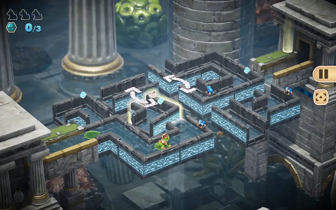 Frogger and the Rumbling Ruins mac游戏 screenshot-5