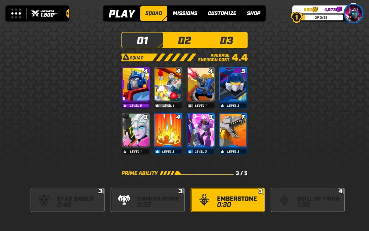 TRANSFORMERS: Tactical Arena mac游戏 screenshot-1
