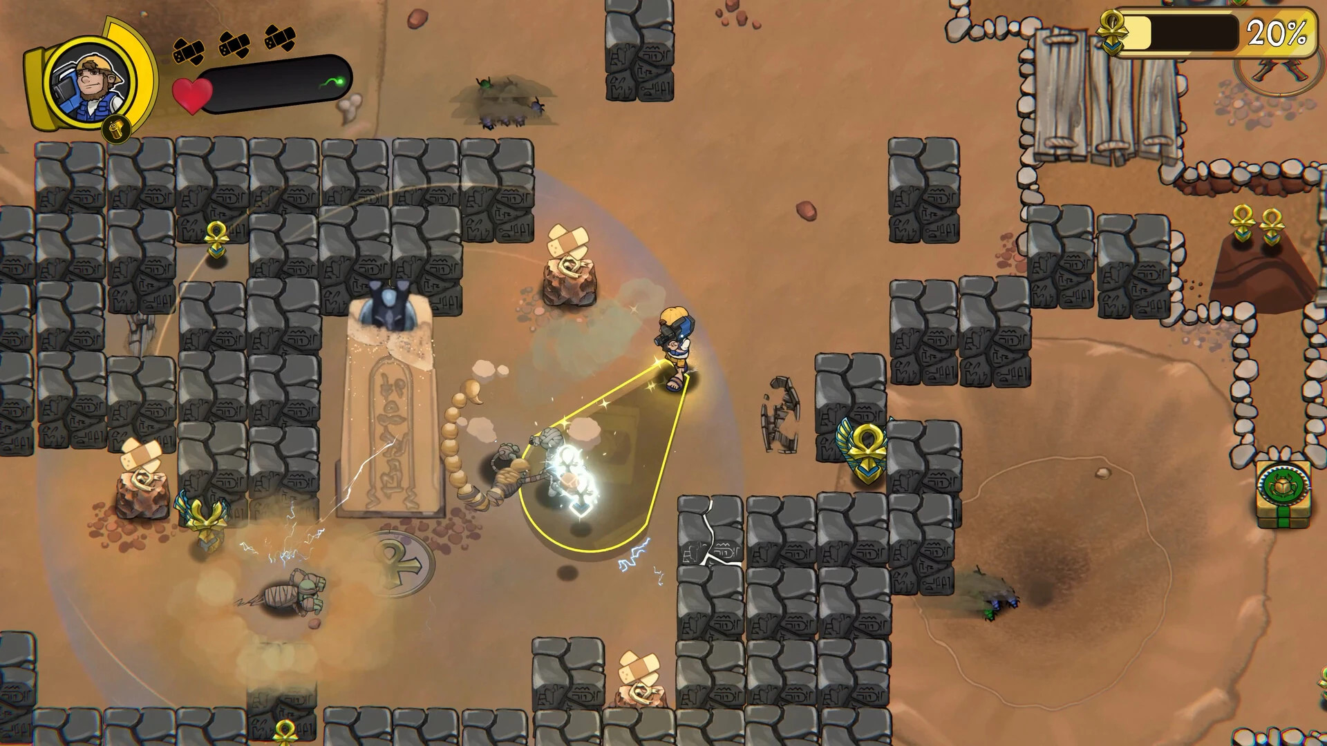 Run From Mummies mac游戏 screenshot-4