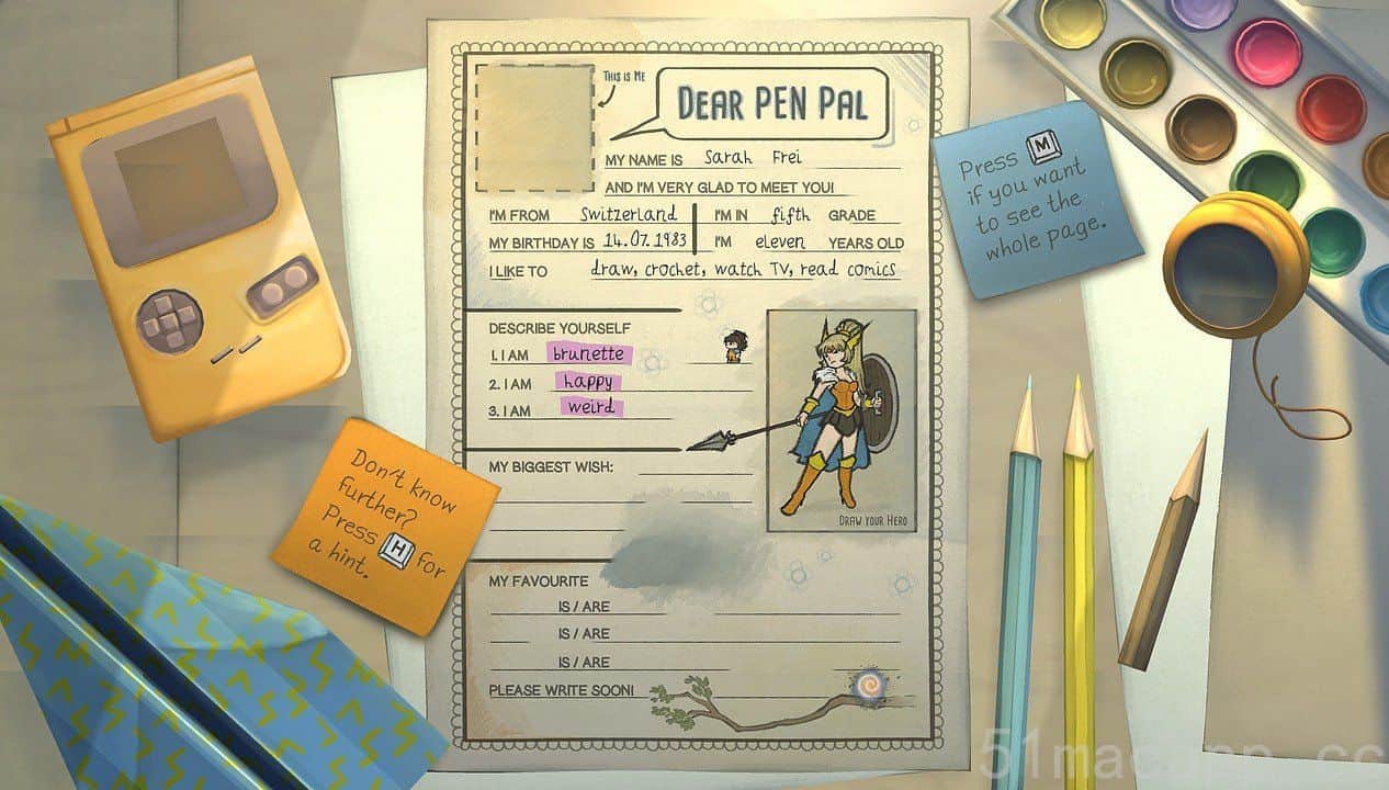 Letters - A Written Adventure mac游戏 screenshot-3