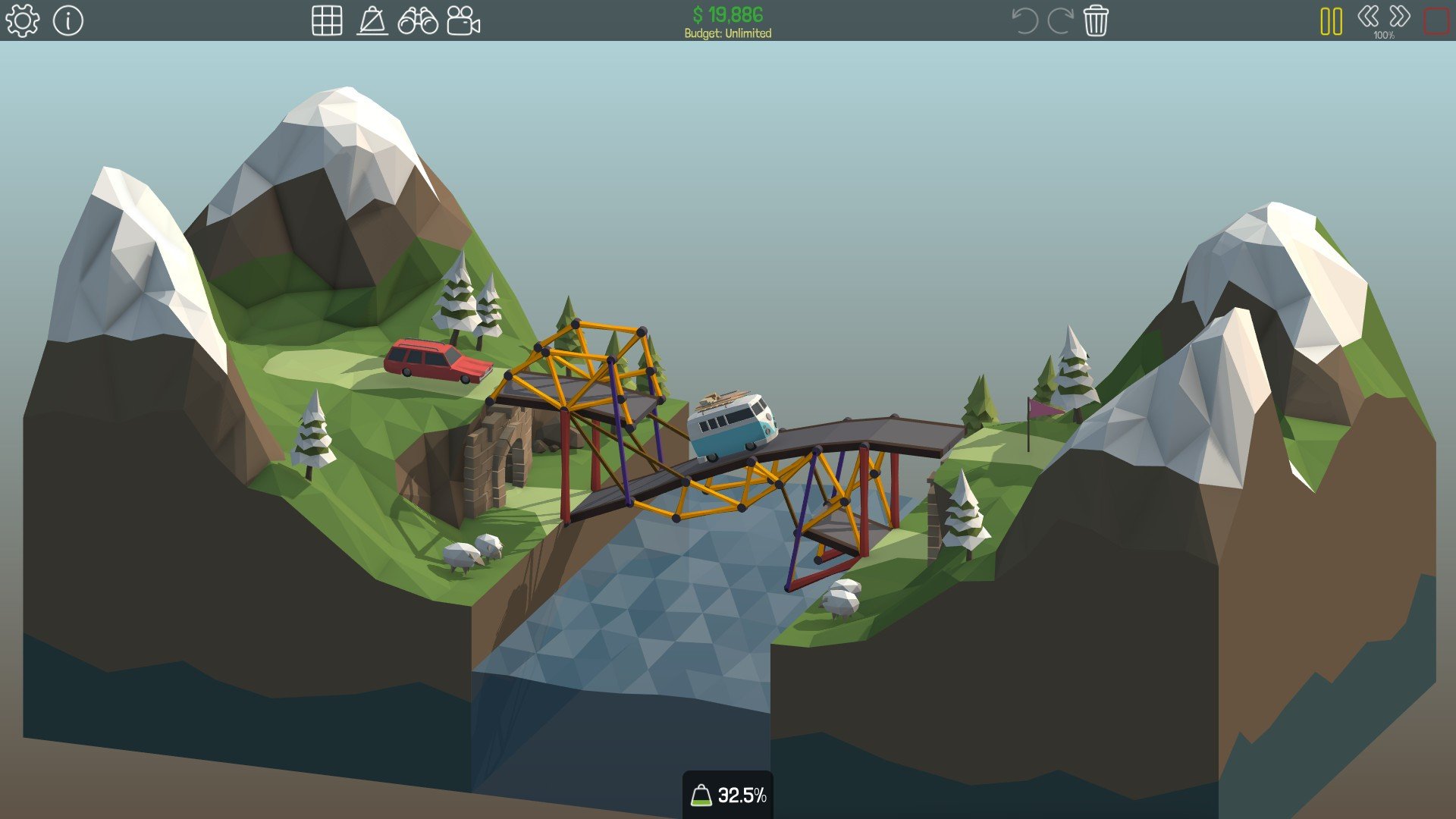 Poly Bridge mac游戏 screenshot-2