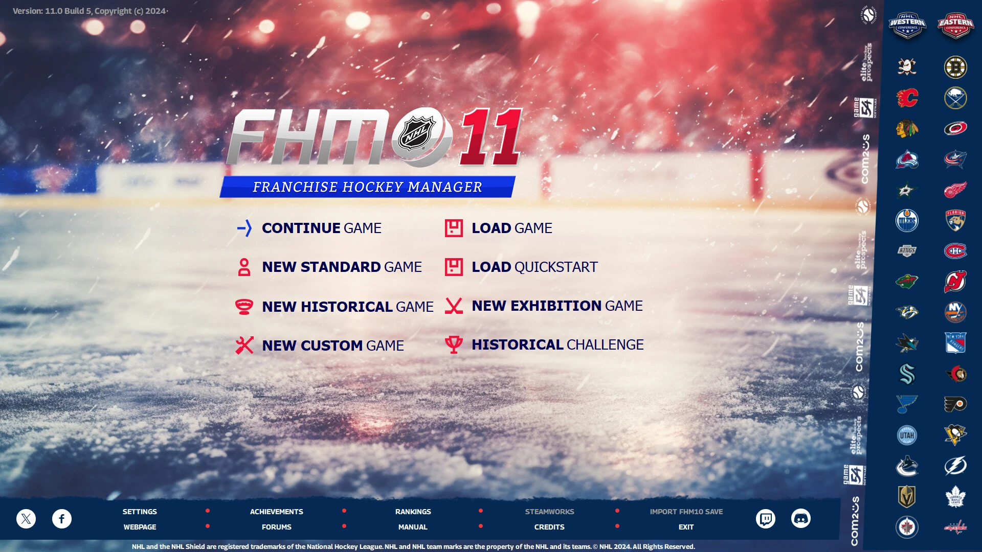 Franchise Hockey Manager 11 mac游戏 screenshot-1