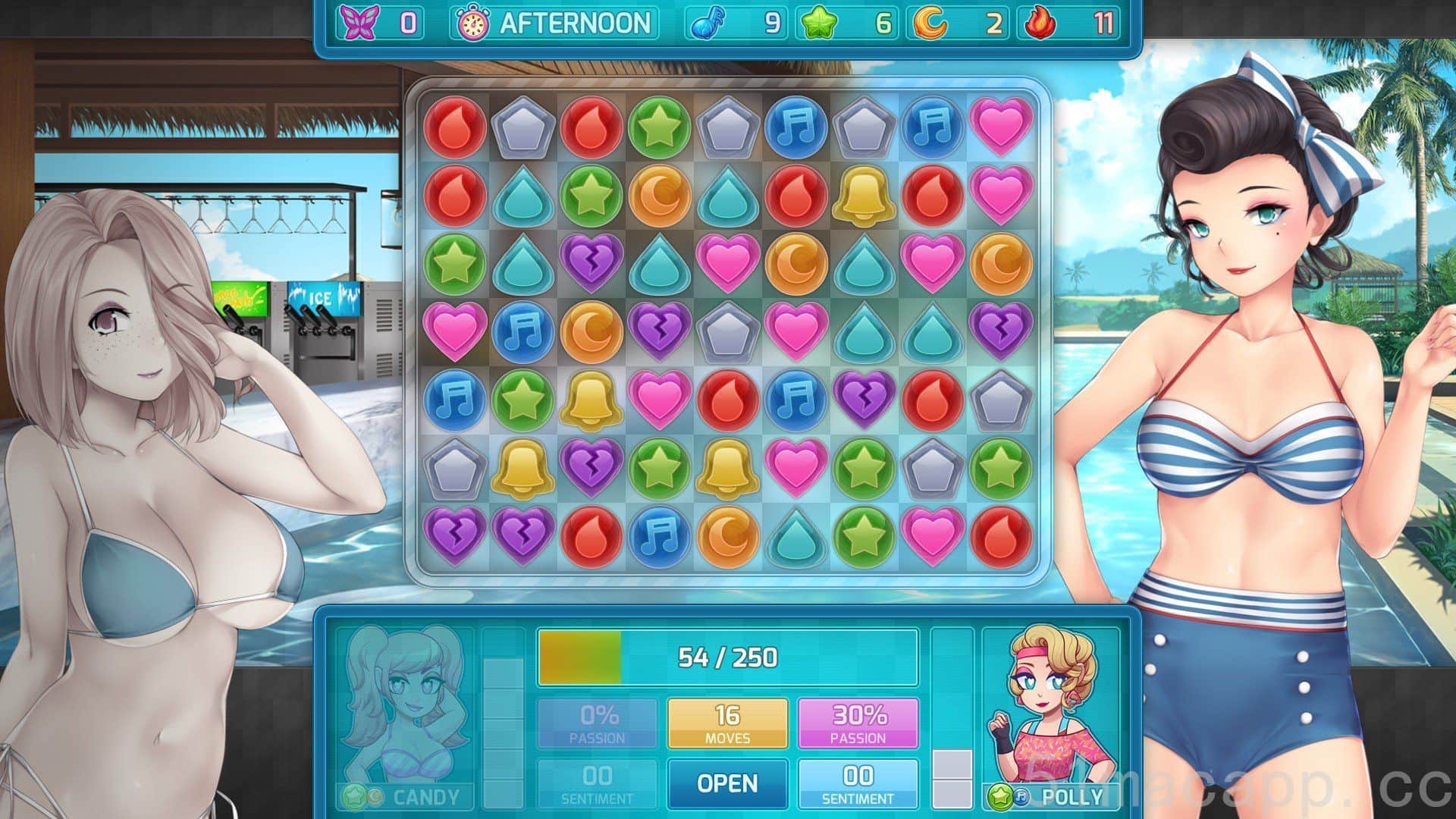 HuniePop 2: Double Date mac游戏 screenshot-1