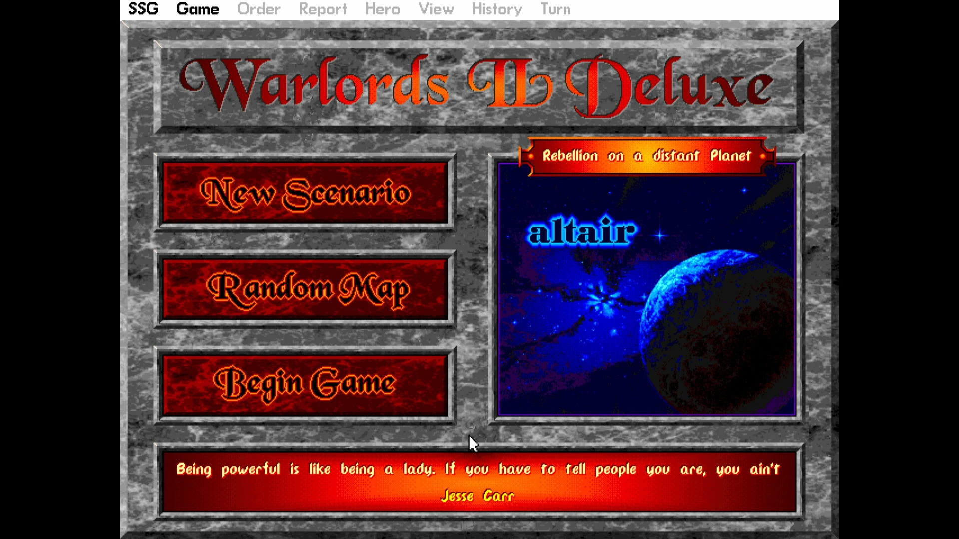 Warlords II Deluxe mac游戏 screenshot-0
