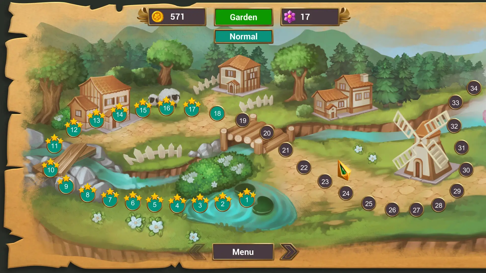 Solitaire Quest: Garden Story mac游戏 screenshot-3