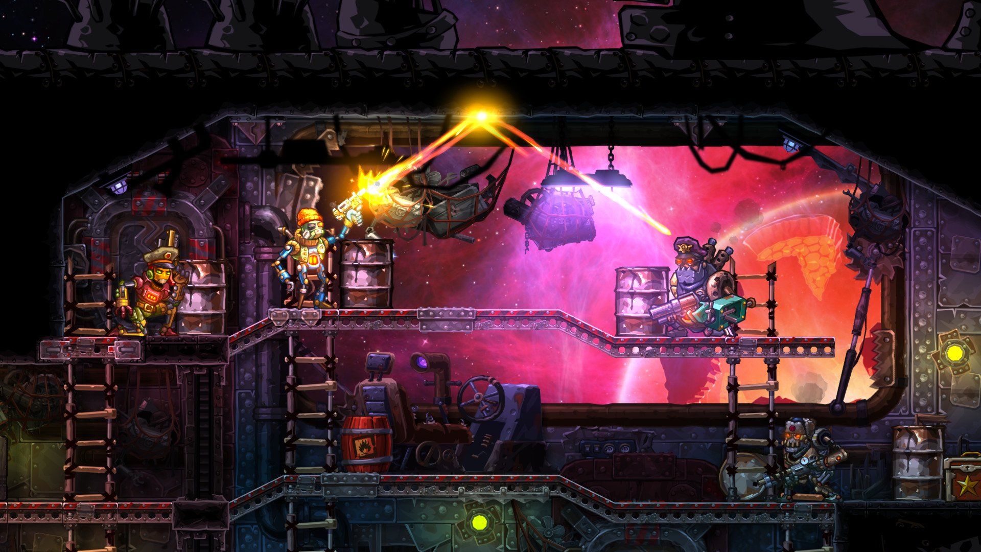 SteamWorld Heist mac游戏 screenshot-0