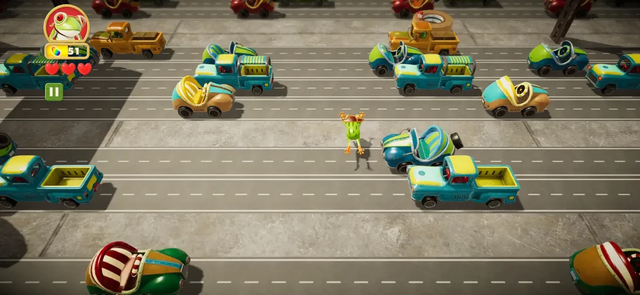Frogger in Toy Town mac游戏 screenshot-2