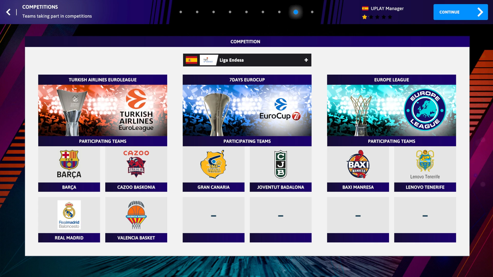 International Basketball Manager mac游戏 screenshot-0