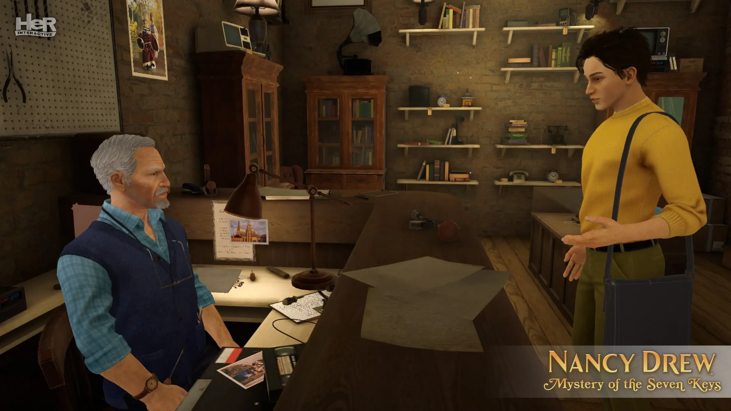 Nancy Drew 34: Mystery of the Seven Keys mac游戏 screenshot-3