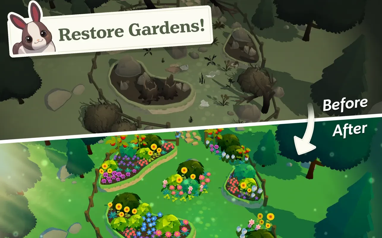 Garden Tails: Match and Grow mac游戏 screenshot-0