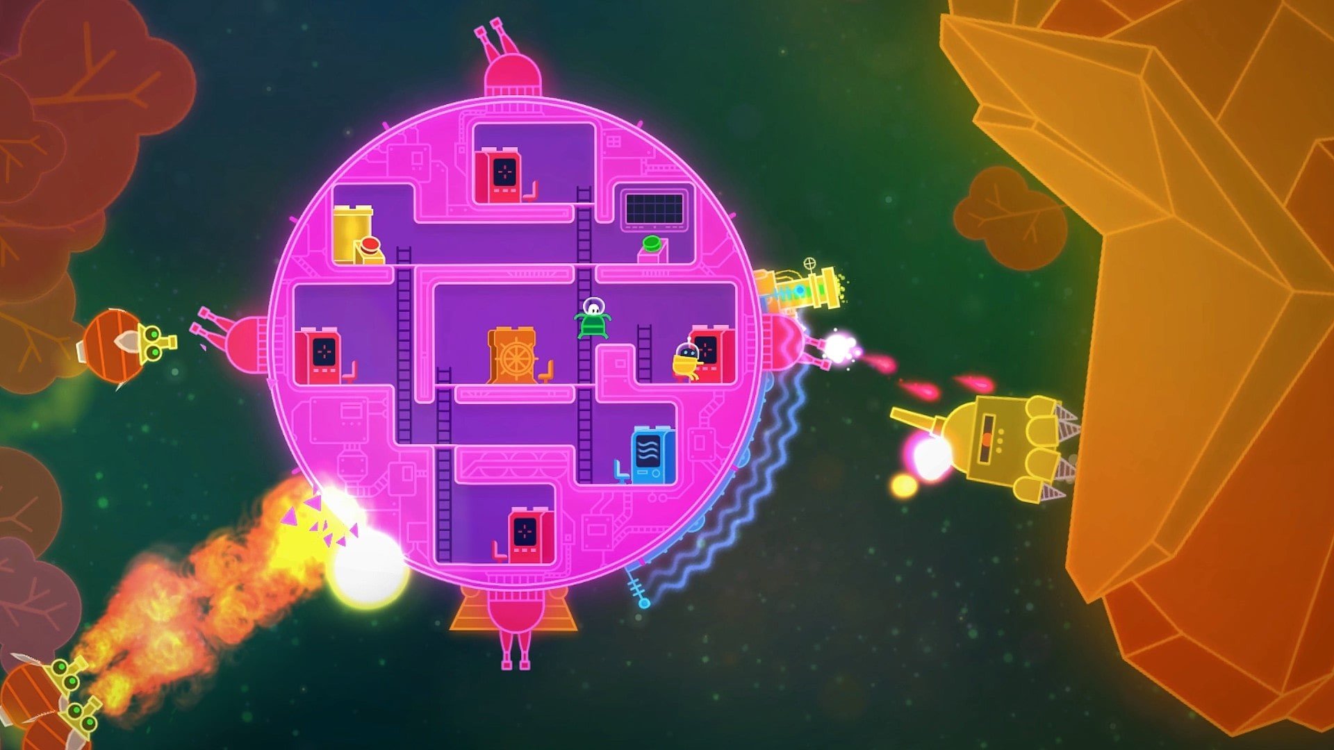 Lovers in a Dangerous Spacetime mac游戏 screenshot-0